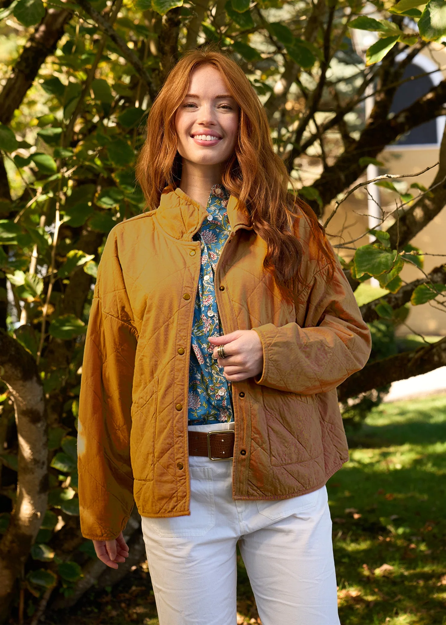 Countryside Quilted Jacket - Honeycomb PRE-ORDER - Image 3