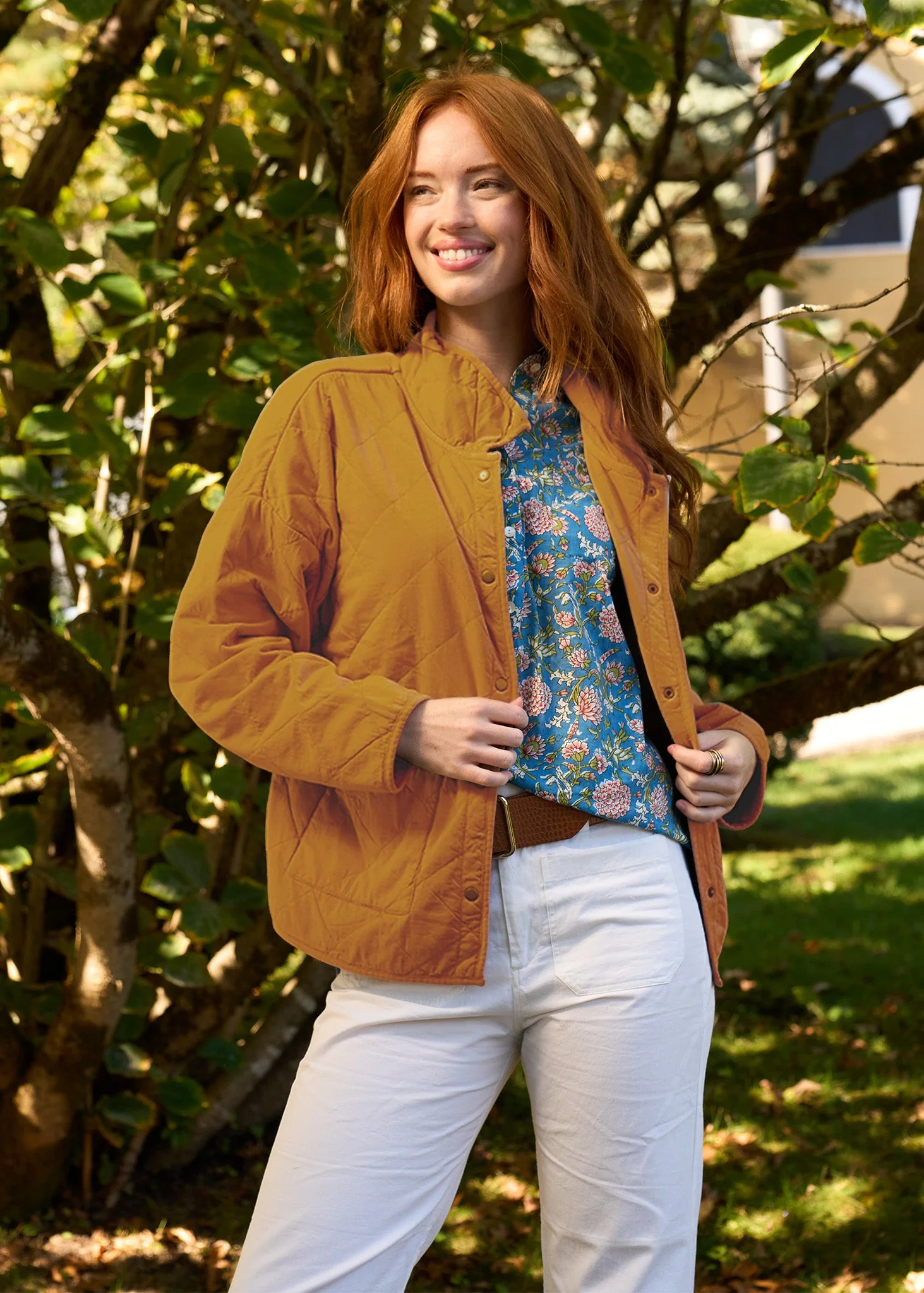 Countryside Quilted Jacket - Honeycomb PRE-ORDER - Image 6