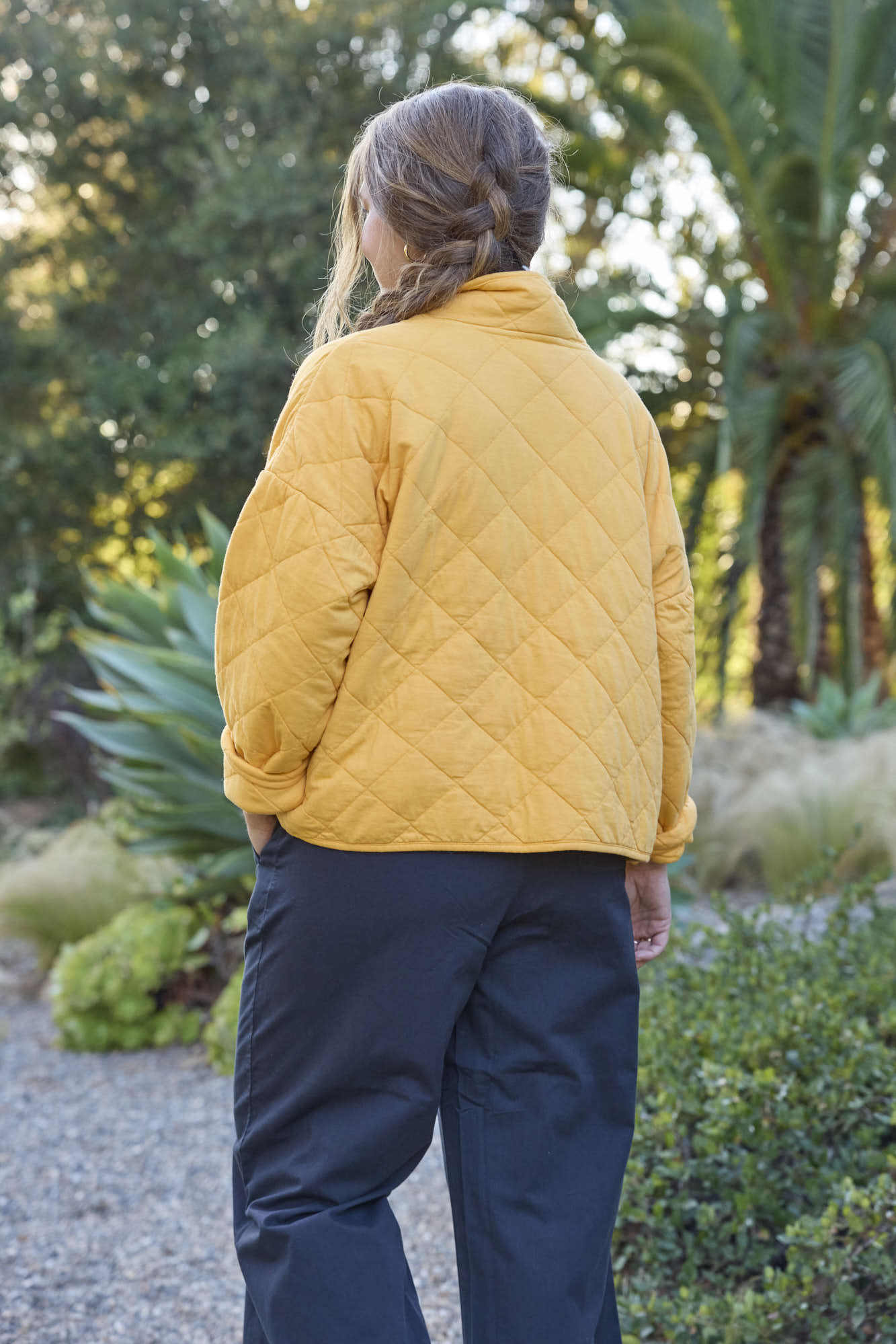 Countryside Quilted Jacket - Mango - Image 4