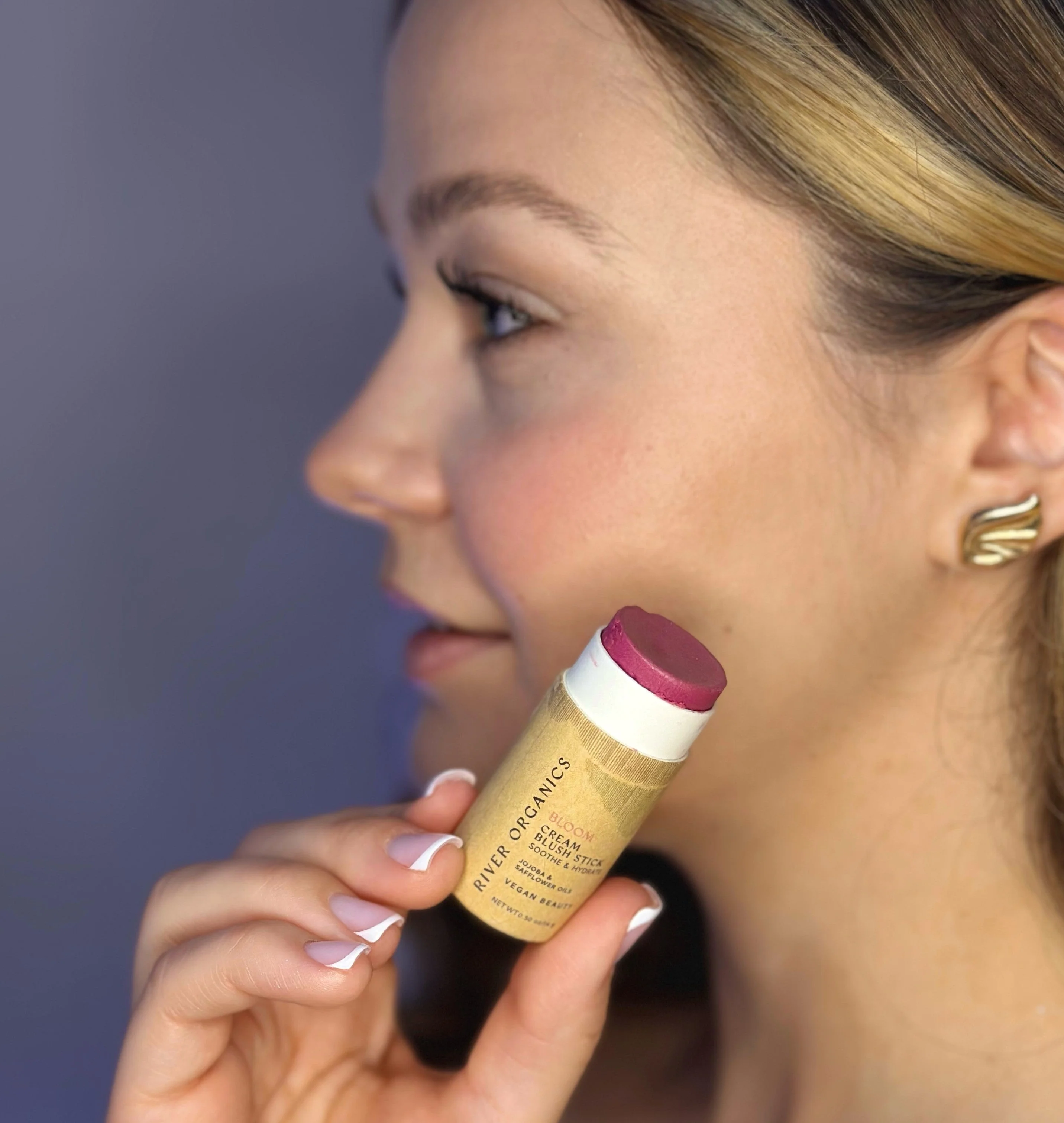 Creamy Vegan Blush Stick - Bloom - Image 2