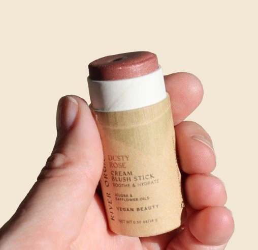 Creamy Vegan Blush Stick - Dusty Rose - Image 5