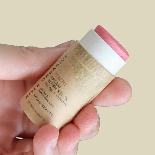Creamy Vegan Blush Stick - Peachy - Image 5