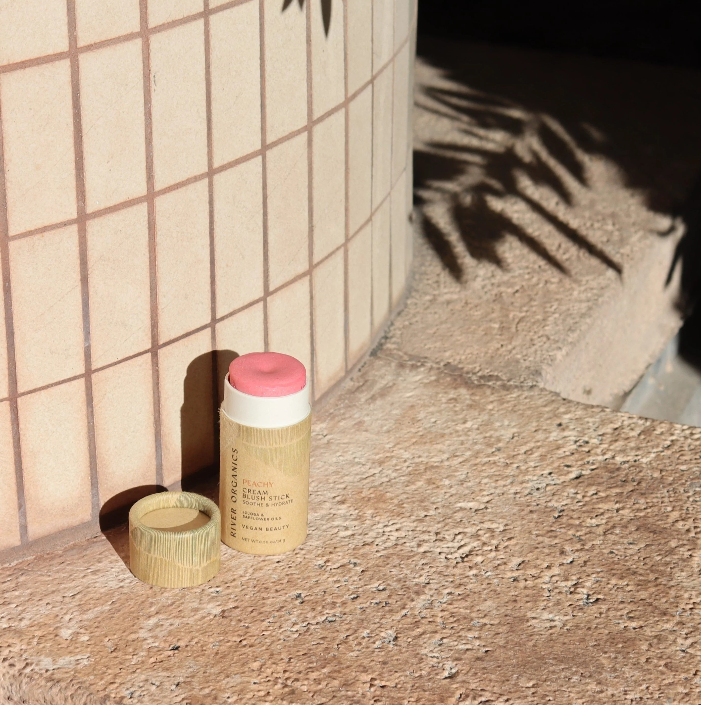 Creamy Vegan Blush Stick - Peachy - Image 7