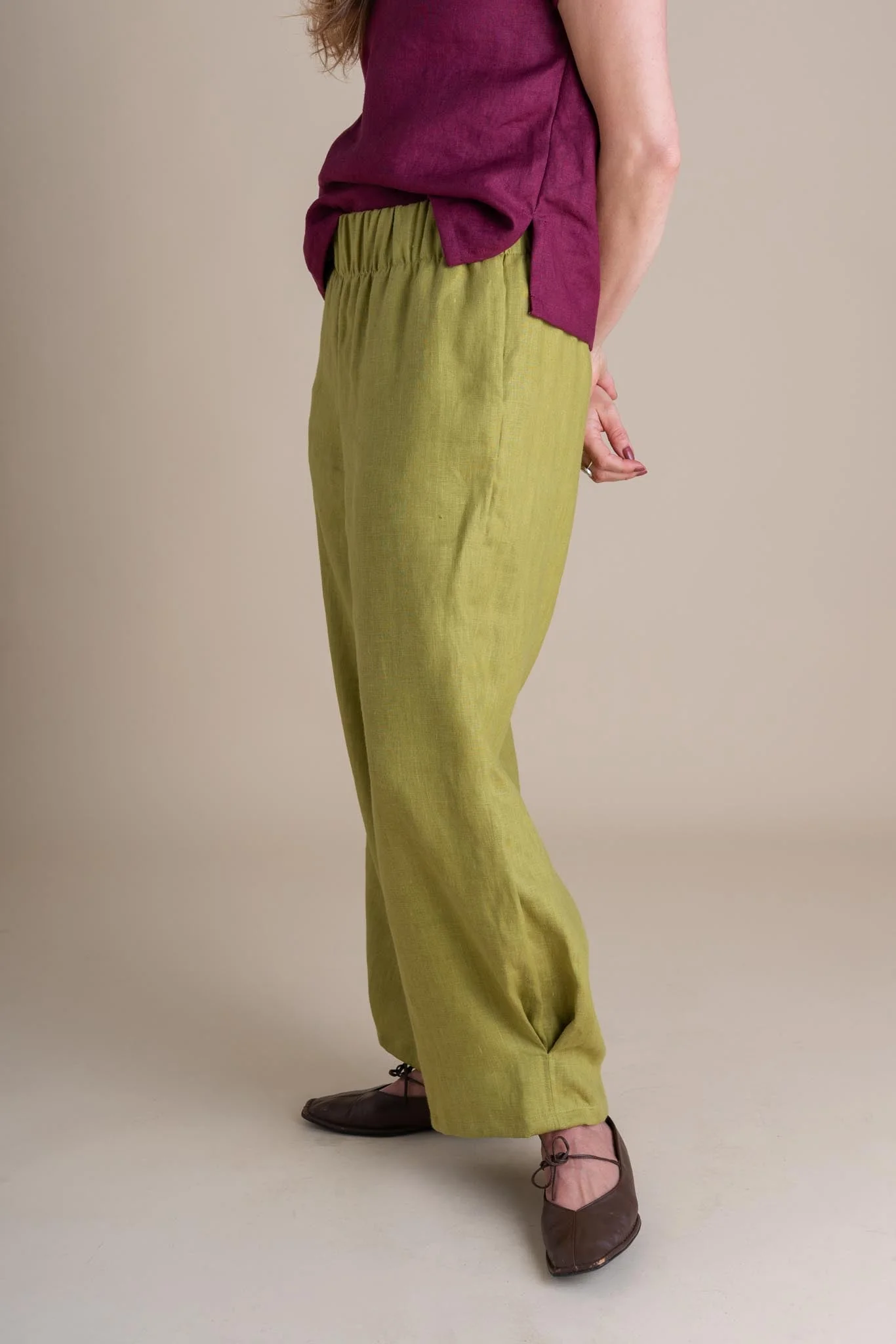 Crescent Moon Pants (Updated) in Citrus - Image 2