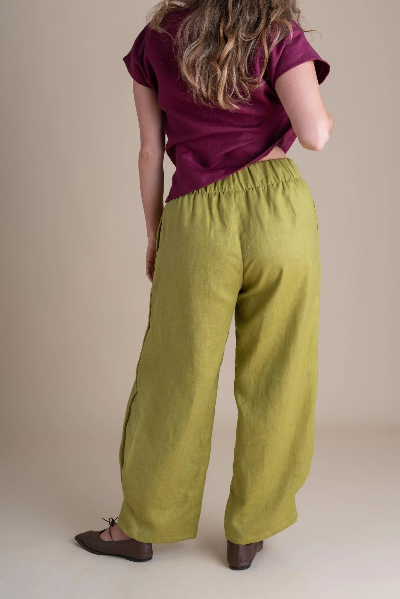 Crescent Moon Pants (Updated) in Citrus - Image 3