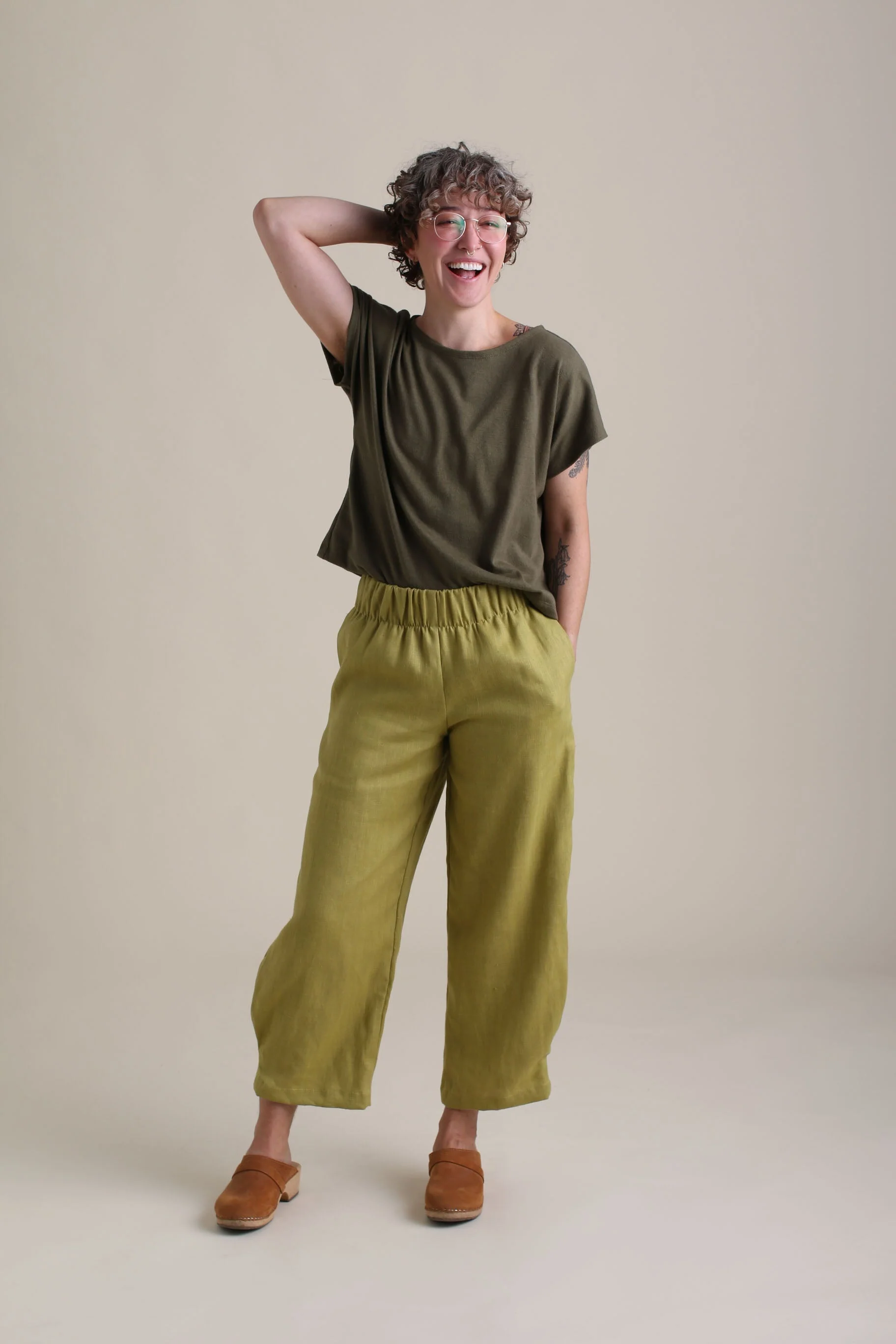Crescent Moon Pants (Updated) in Citrus - Image 6