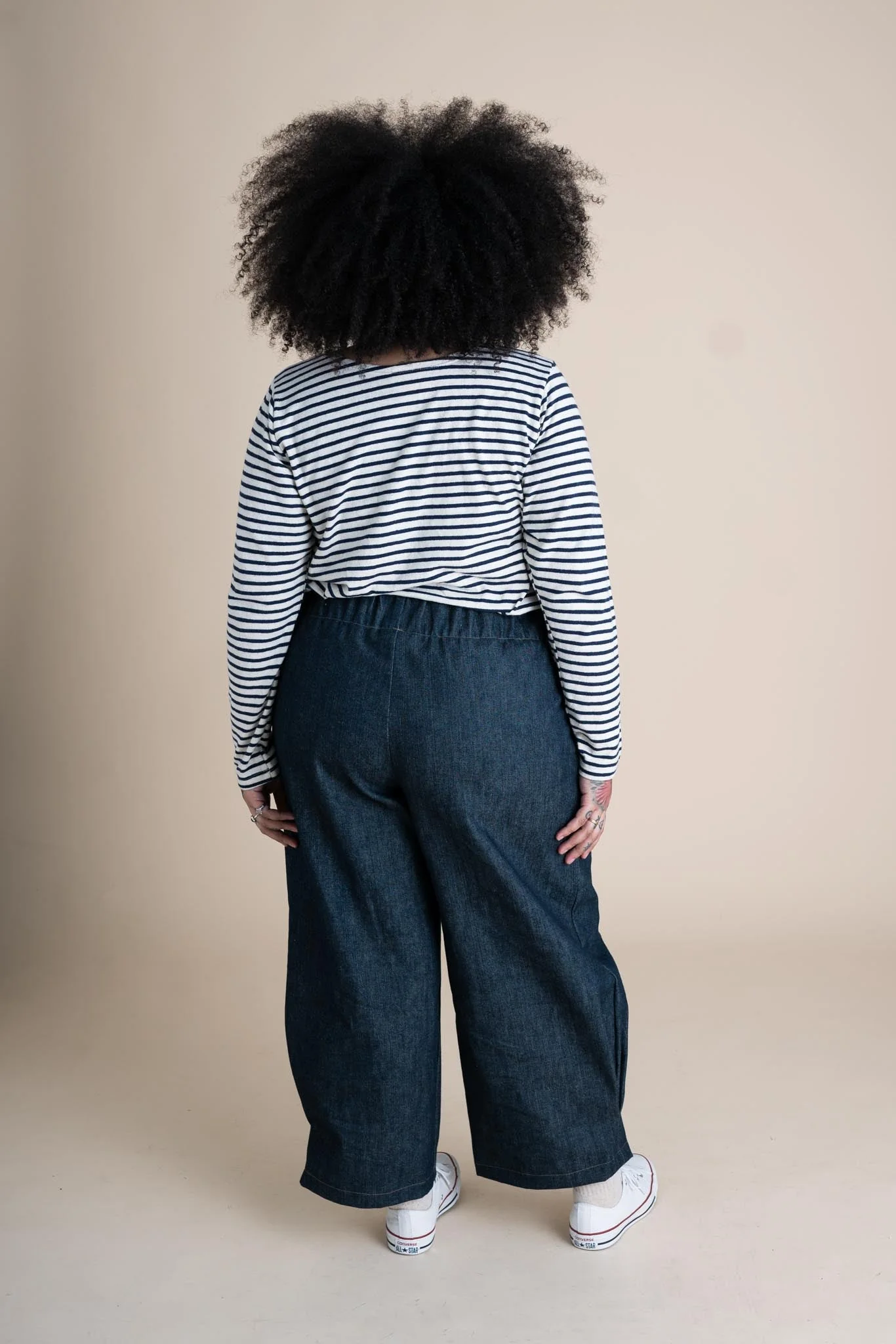 Crescent Moon Pants (Updated) in Cone Denim - Image 5
