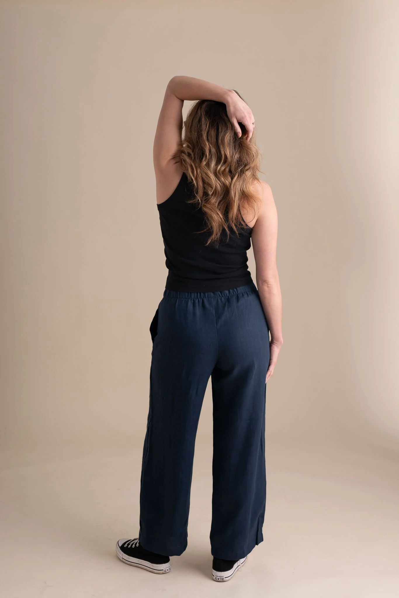 Crescent Moon Pants (Updated) in Navy - Image 2