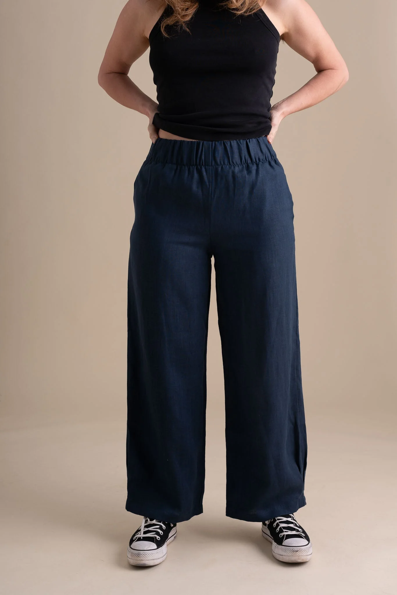 Crescent Moon Pants (Updated) in Navy - Image 3