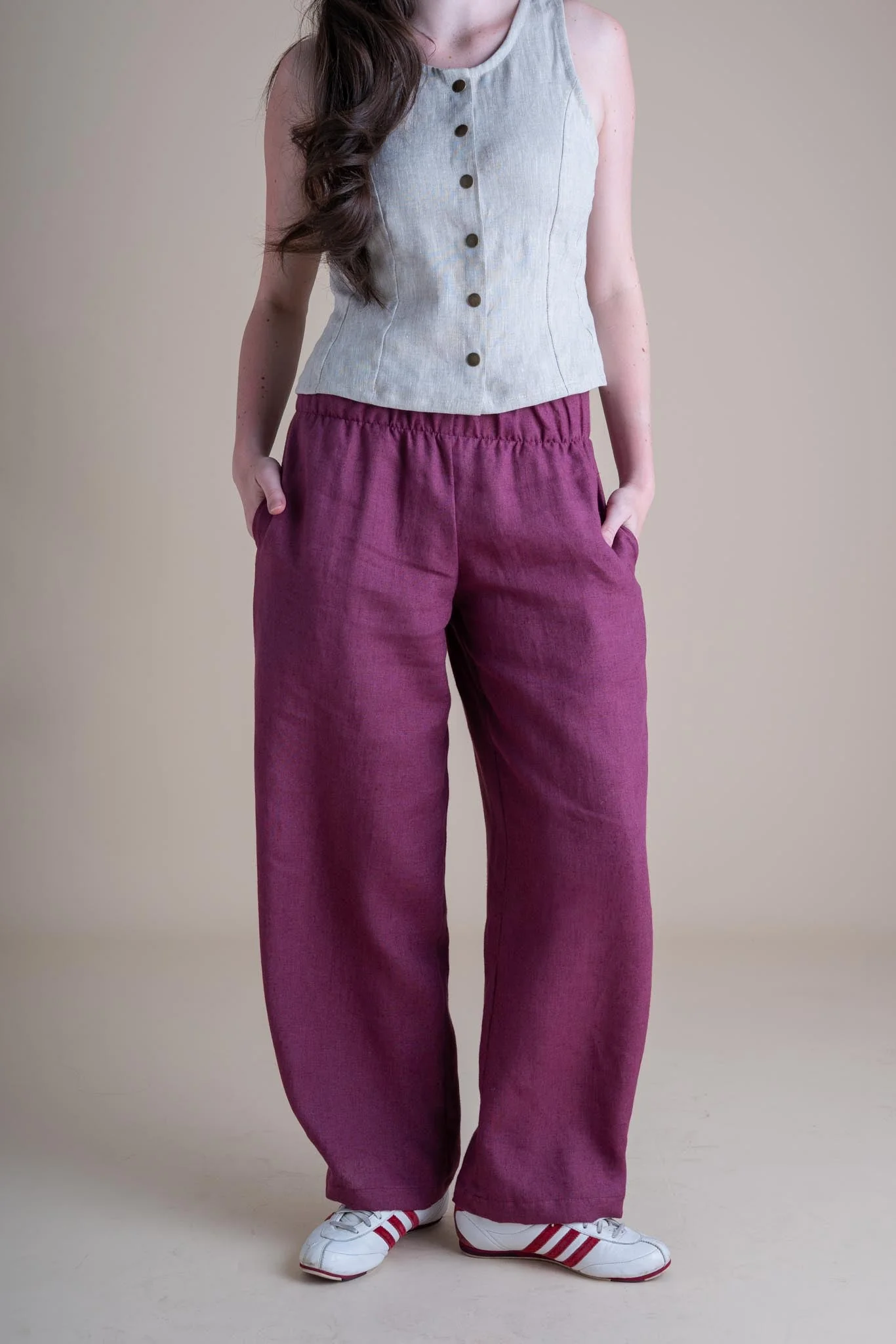 Crescent Moon Pants (Updated) in Orchid - Image 2