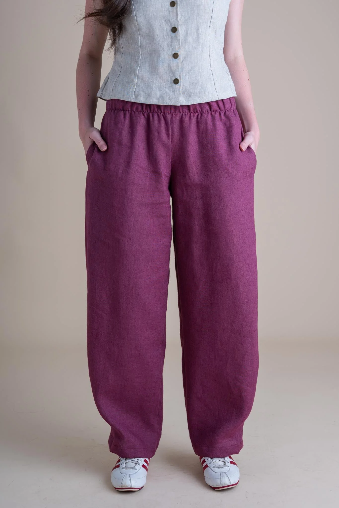 Crescent Moon Pants (Updated) in Orchid - Image 3