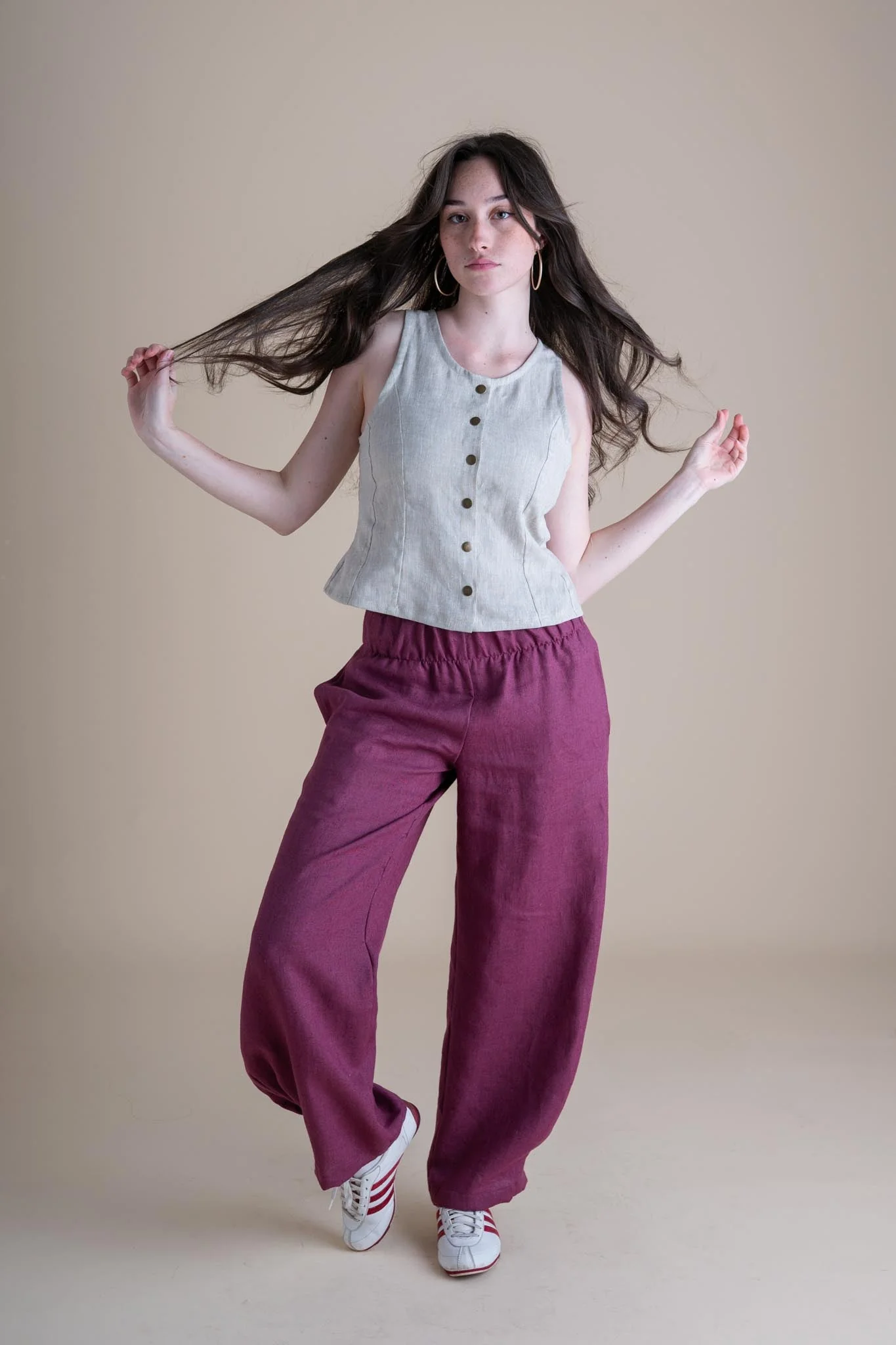 Crescent Moon Pants (Updated) in Orchid - Image 5