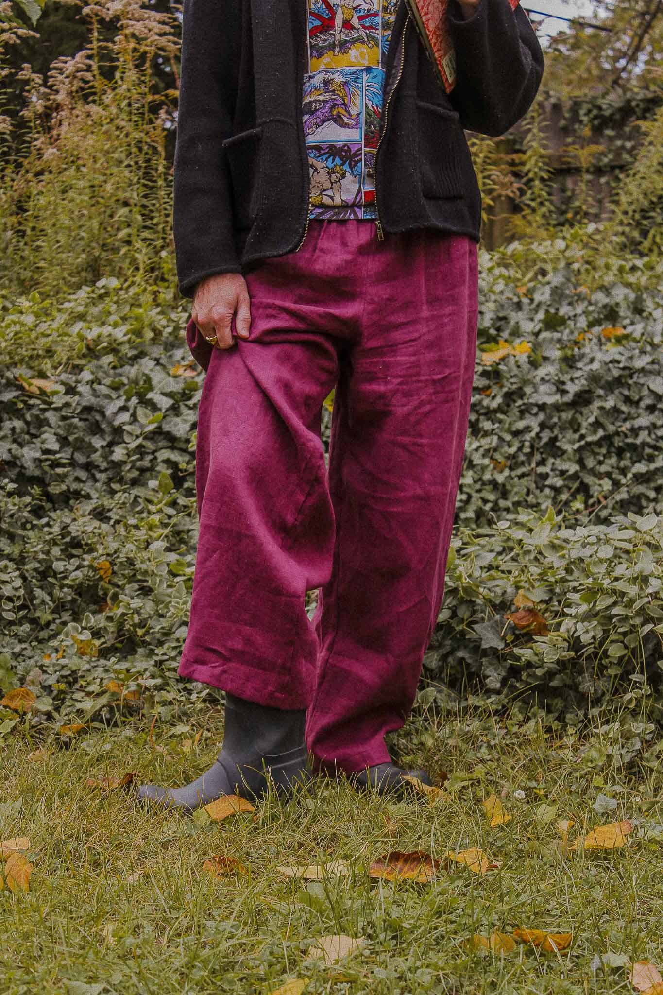 Crescent Moon Pants (Updated) in Orchid - Image 6