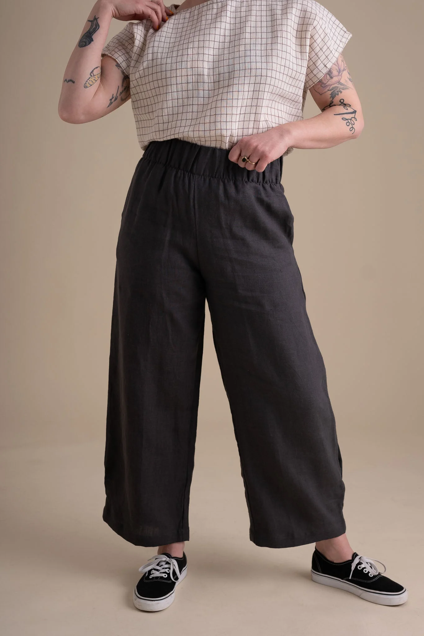Crescent Moon Pants (Updated) in Stone - Image 7