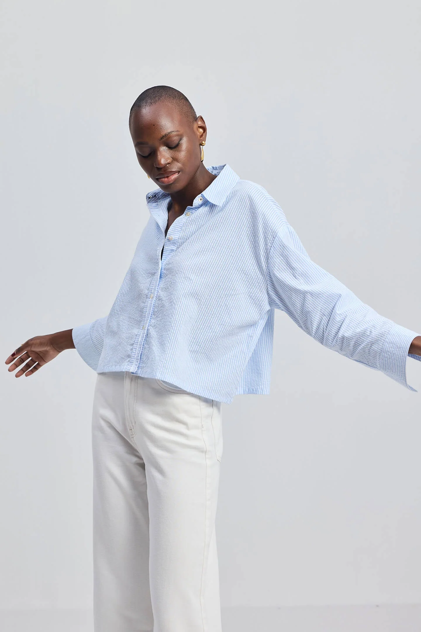 Crop it like its Hot Shirt in Stripes - Image 3