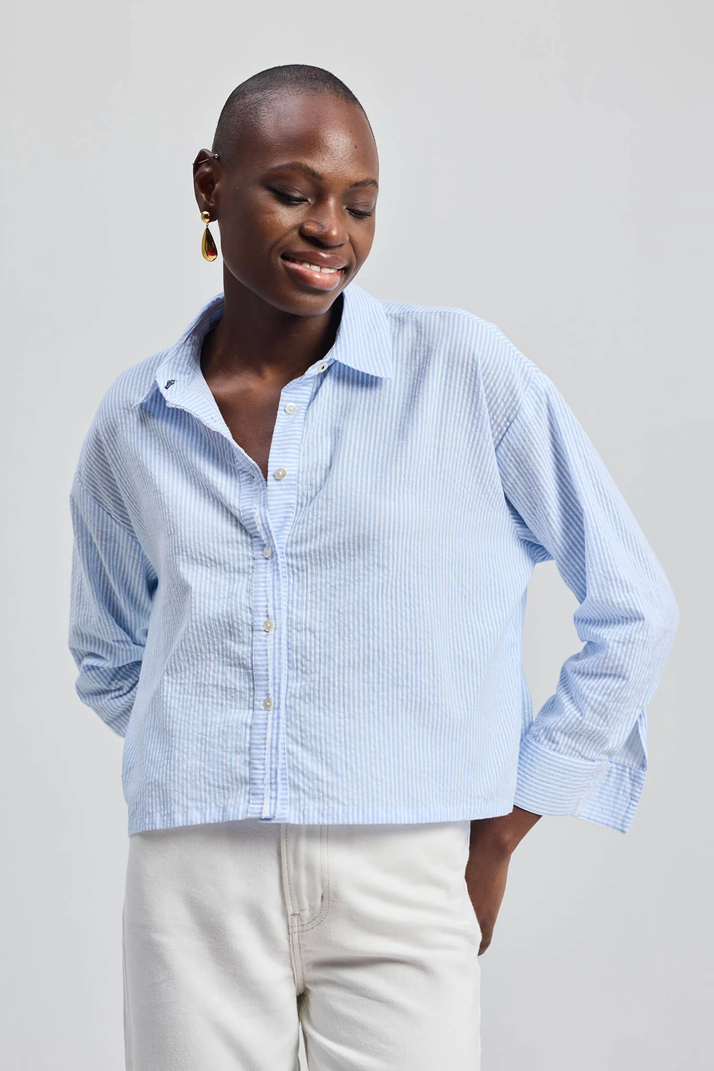 Crop it like its Hot Shirt in Stripes - Image 8