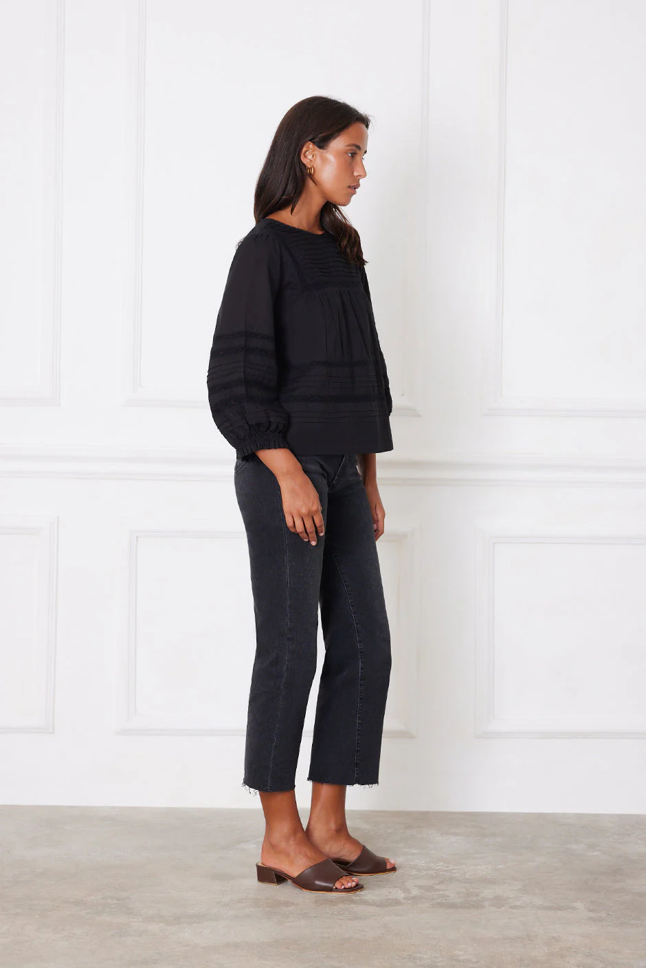 Dawn Blouse in Black - Image 4