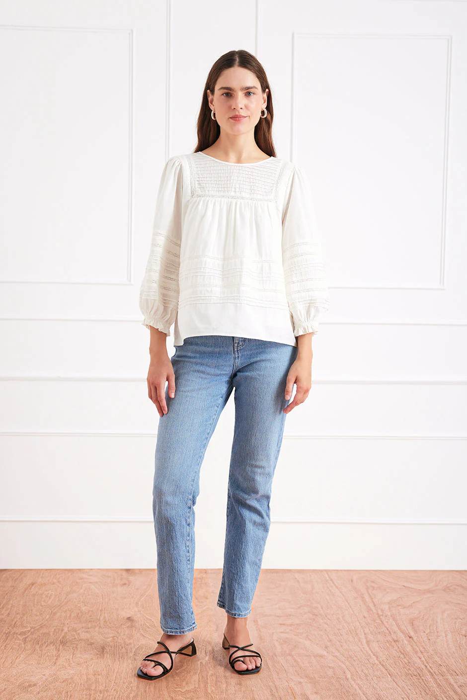 Dawn Blouse in Off White - Image 3