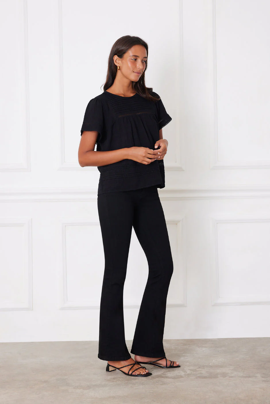 Dawn Tee in Black - Image 3