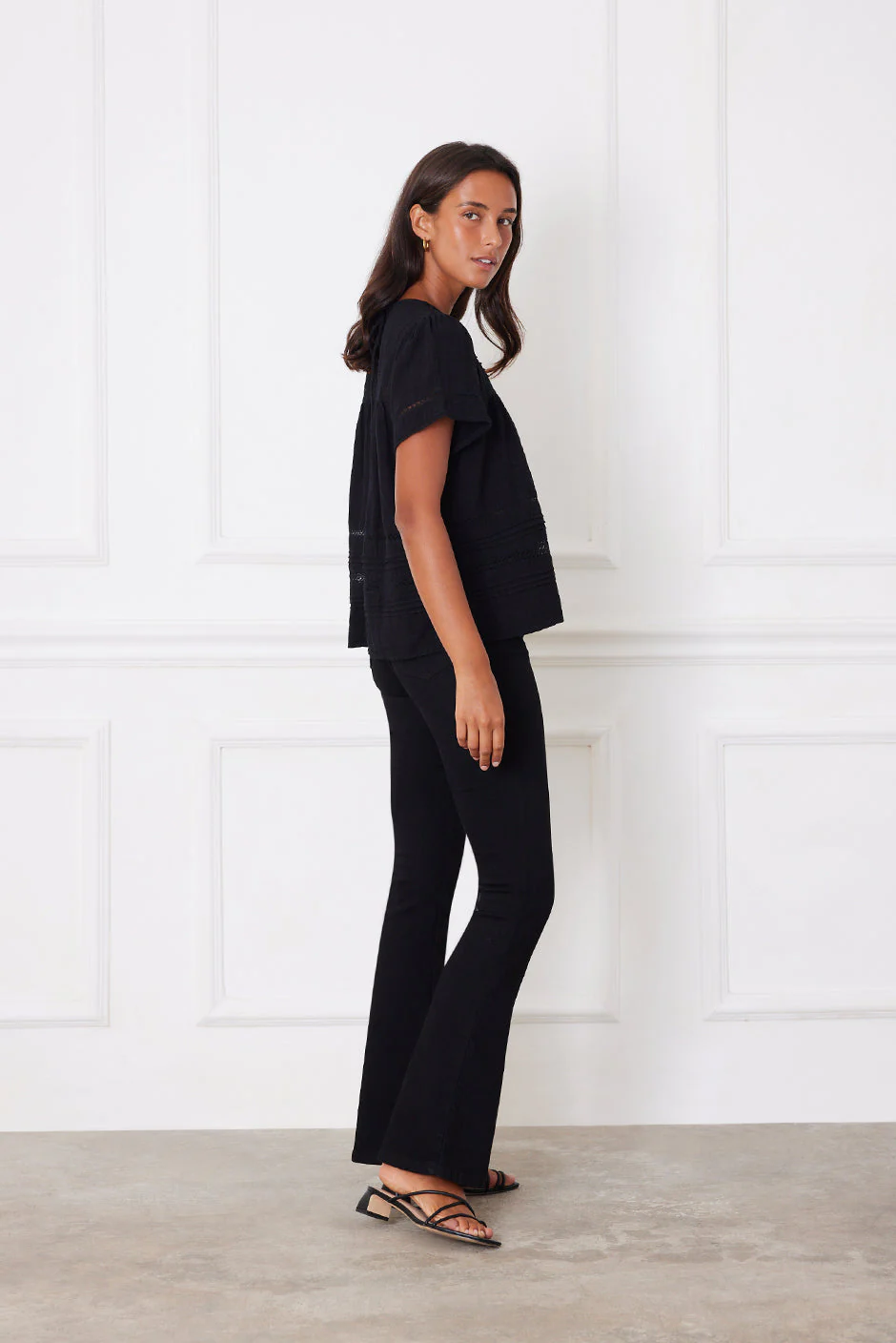 Dawn Tee in Black - Image 4