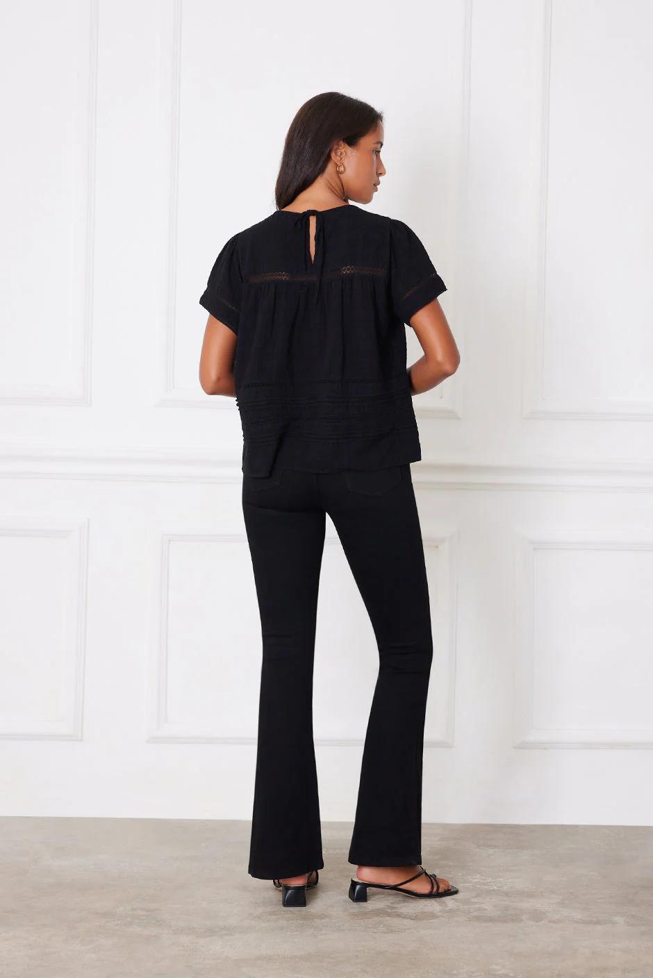 Dawn Tee in Black - Image 5