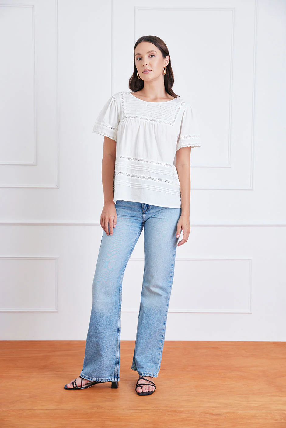 Dawn Tee in Off White - Image 2