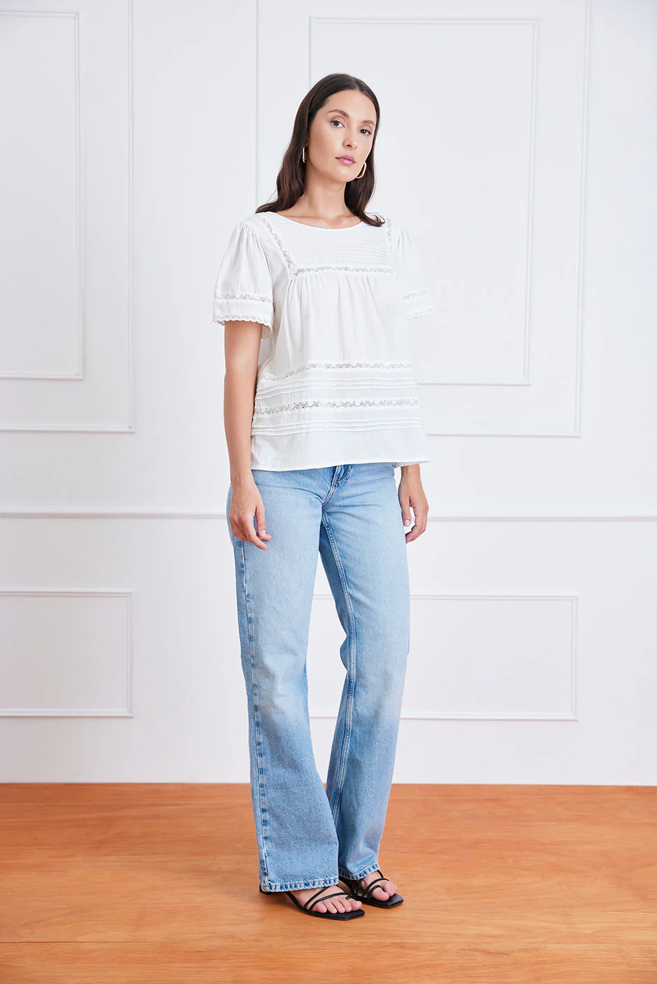 Dawn Tee in Off White - Image 4