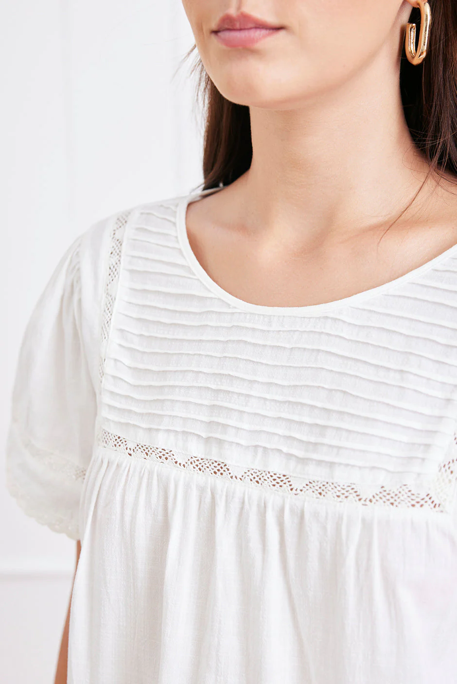 Dawn Tee in Off White - Image 6