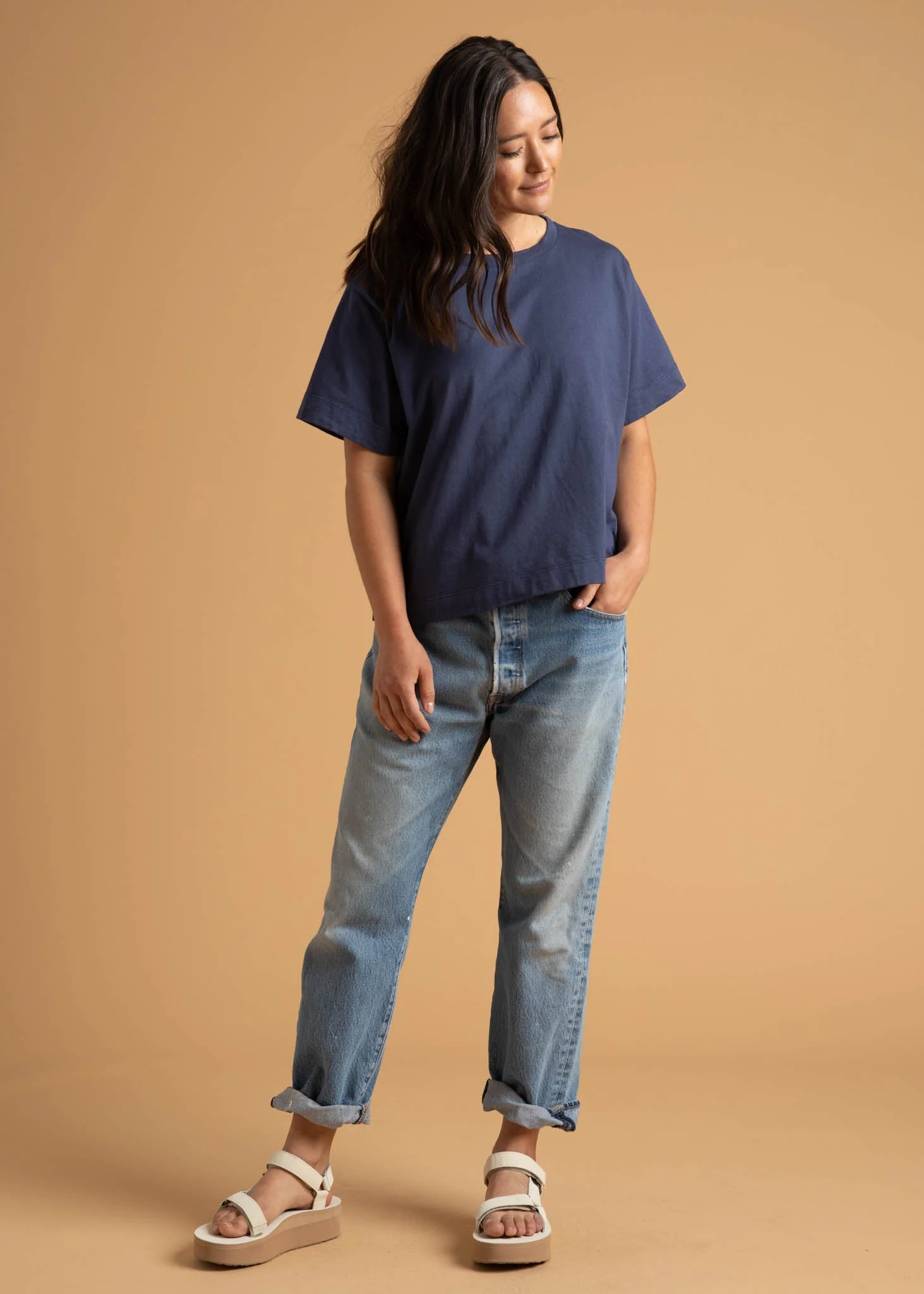 Daybreak Tee - Inky Blue - Image 2