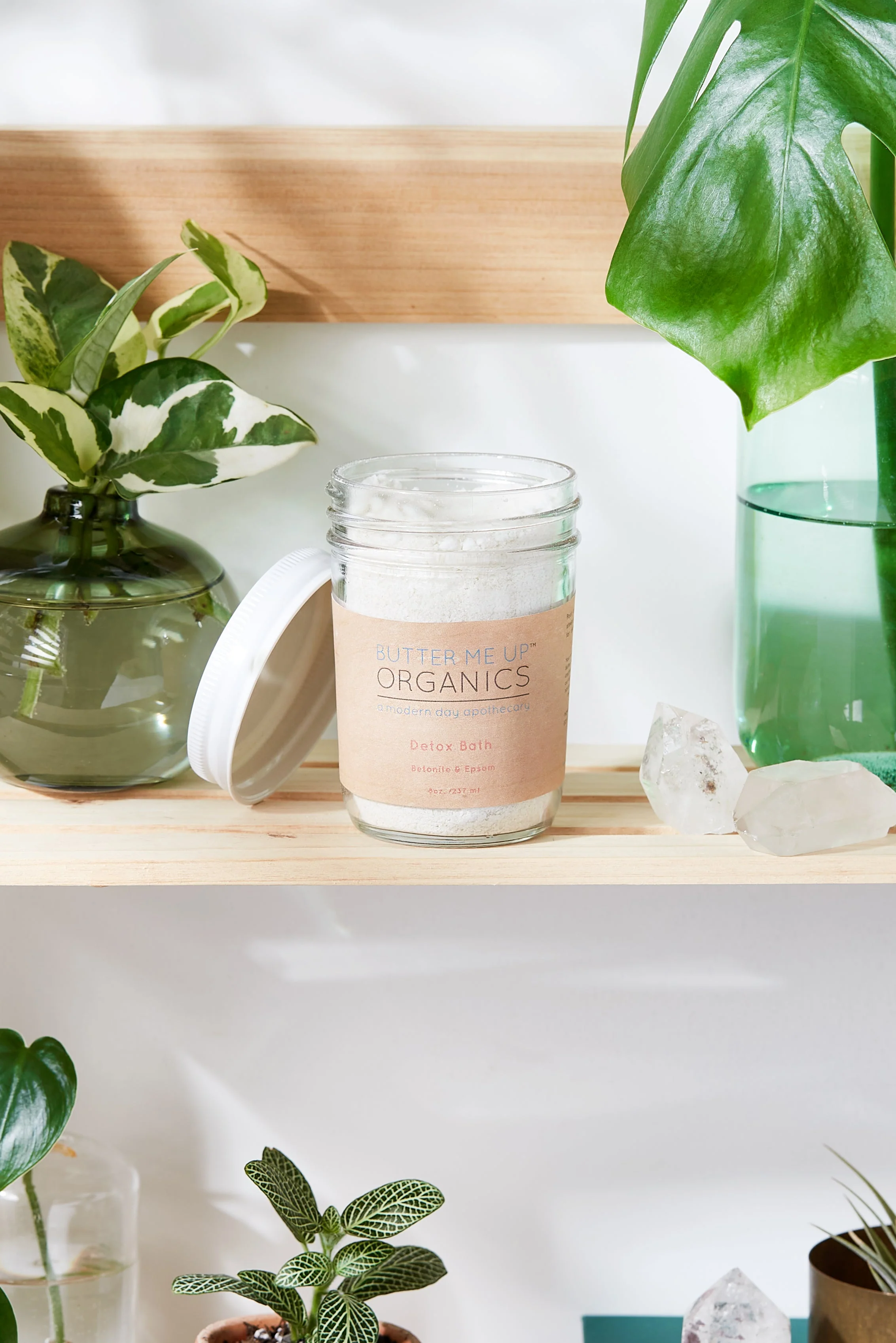 Detox Bath Epsom Salt Clay Essential Oil Soak Organic Vegan - Image 2