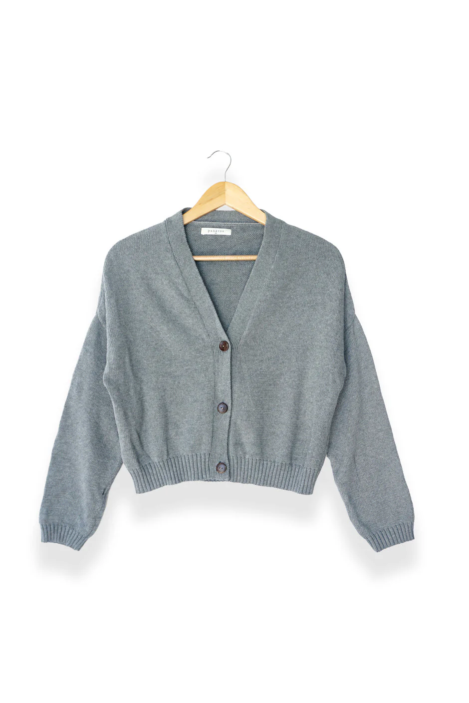 Diana Cardigan in Heather Grey - Image 4