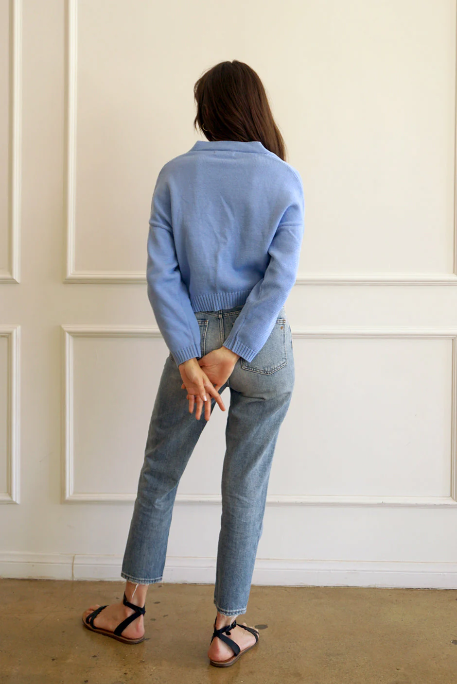 Diana Cardigan in Hydrangea - Image 3