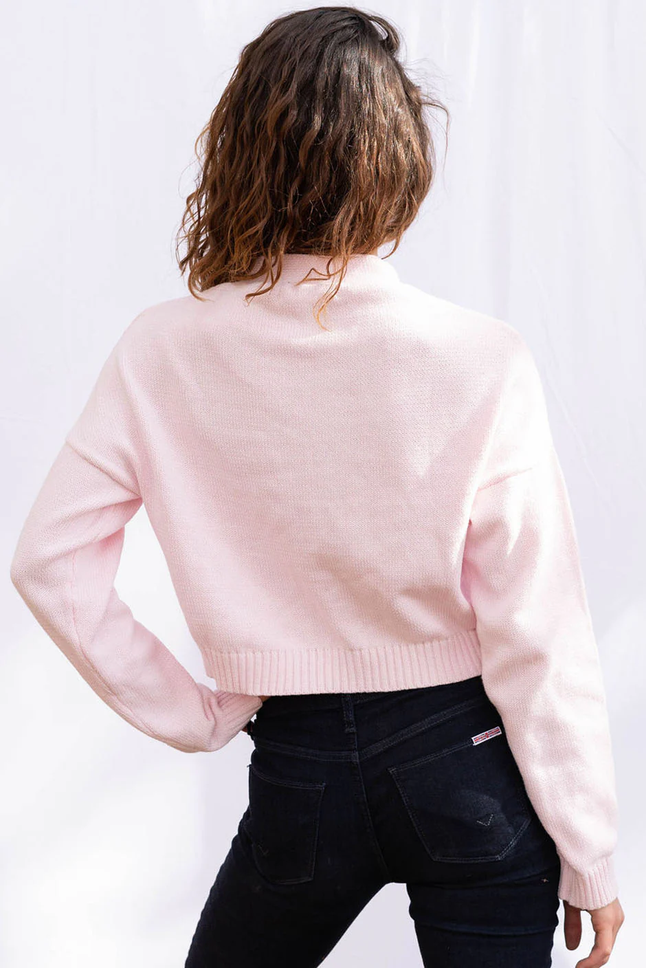 Diana Cardigan in Pink Rose - Image 3