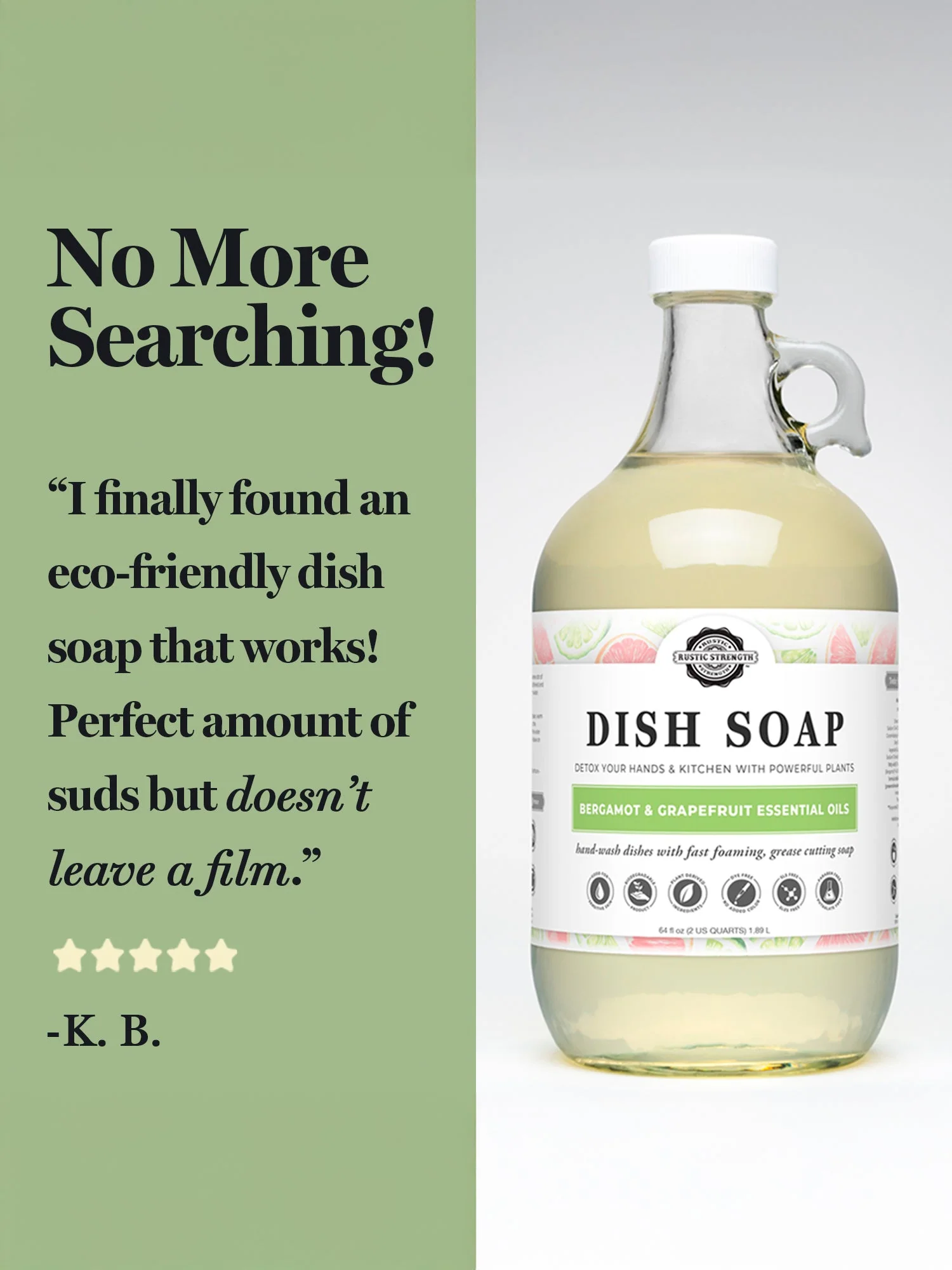 Dish Soap | Lemon & Eucalyptus - Image 4