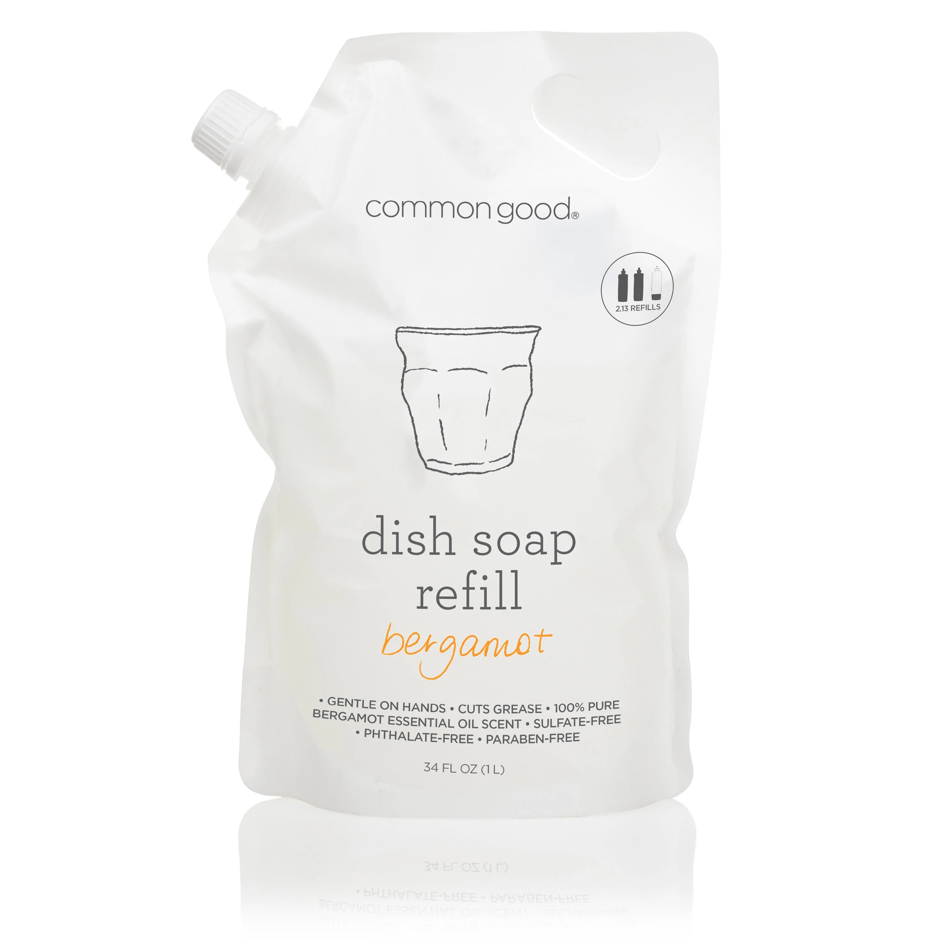 Dish Soap Refill Pouch, 34 Fl Oz - Image 3