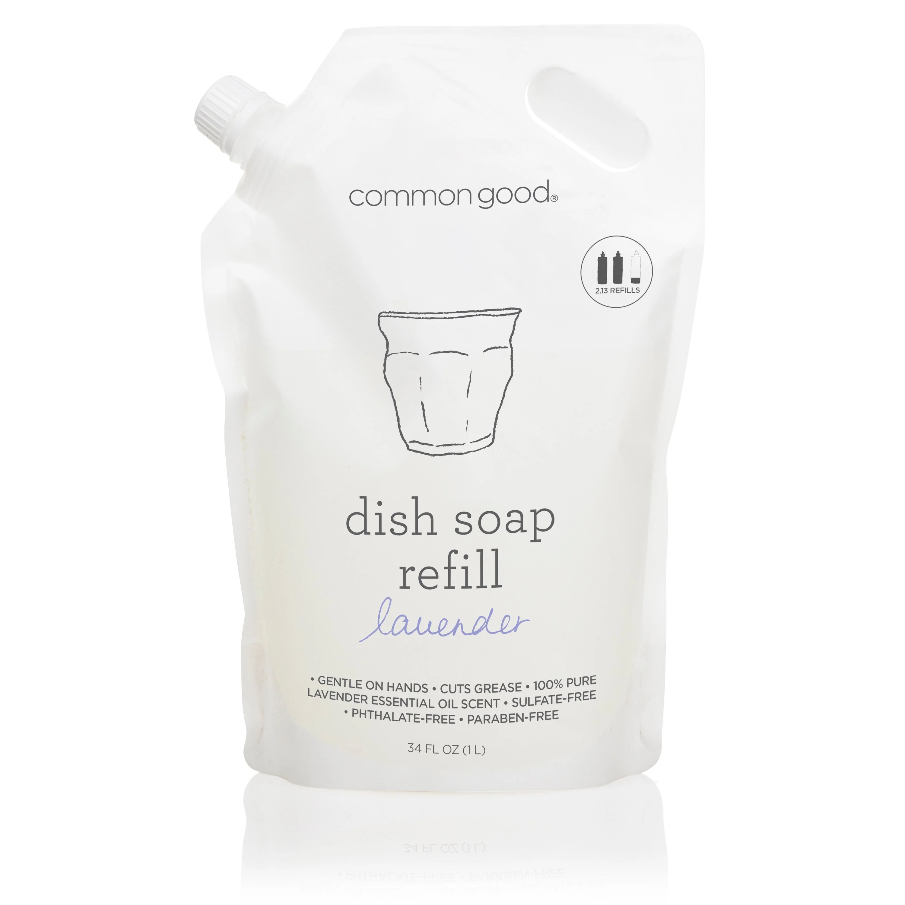 Dish Soap Refill Pouch, 34 Fl Oz - Image 4