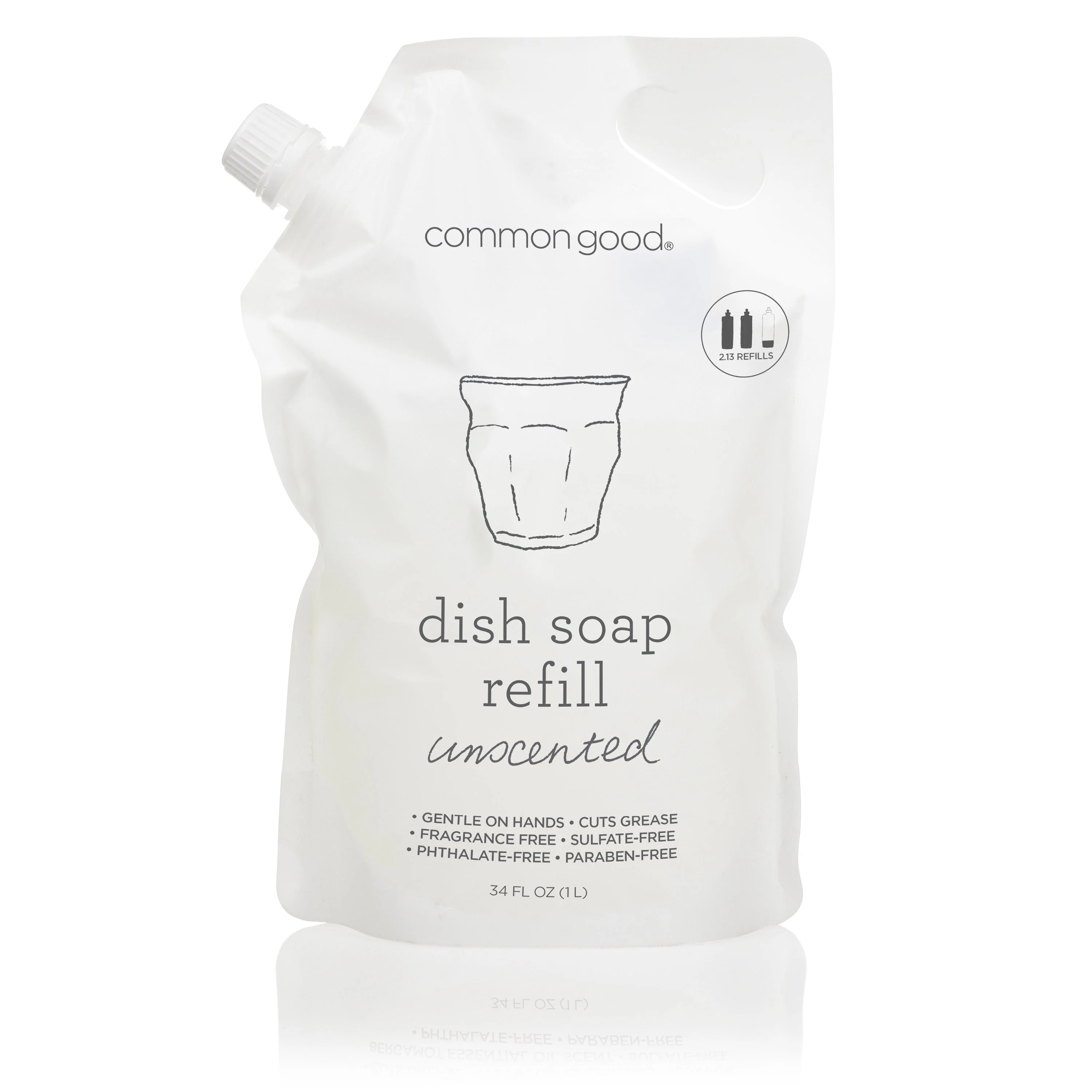 Dish Soap Refill Pouch, 34 Fl Oz - Image 5