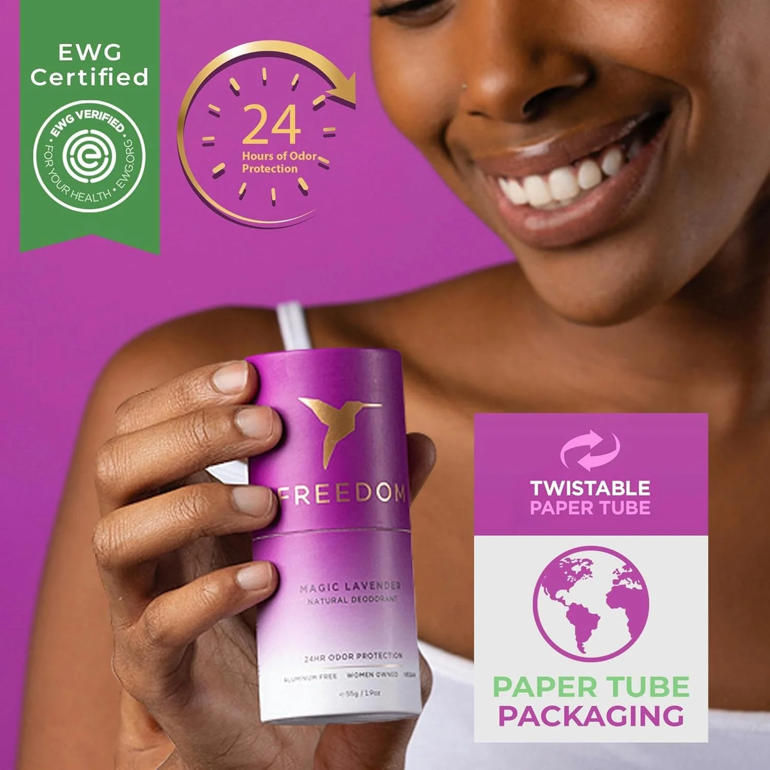 Eco-friendly Deodorant 1.9oz - Image 3