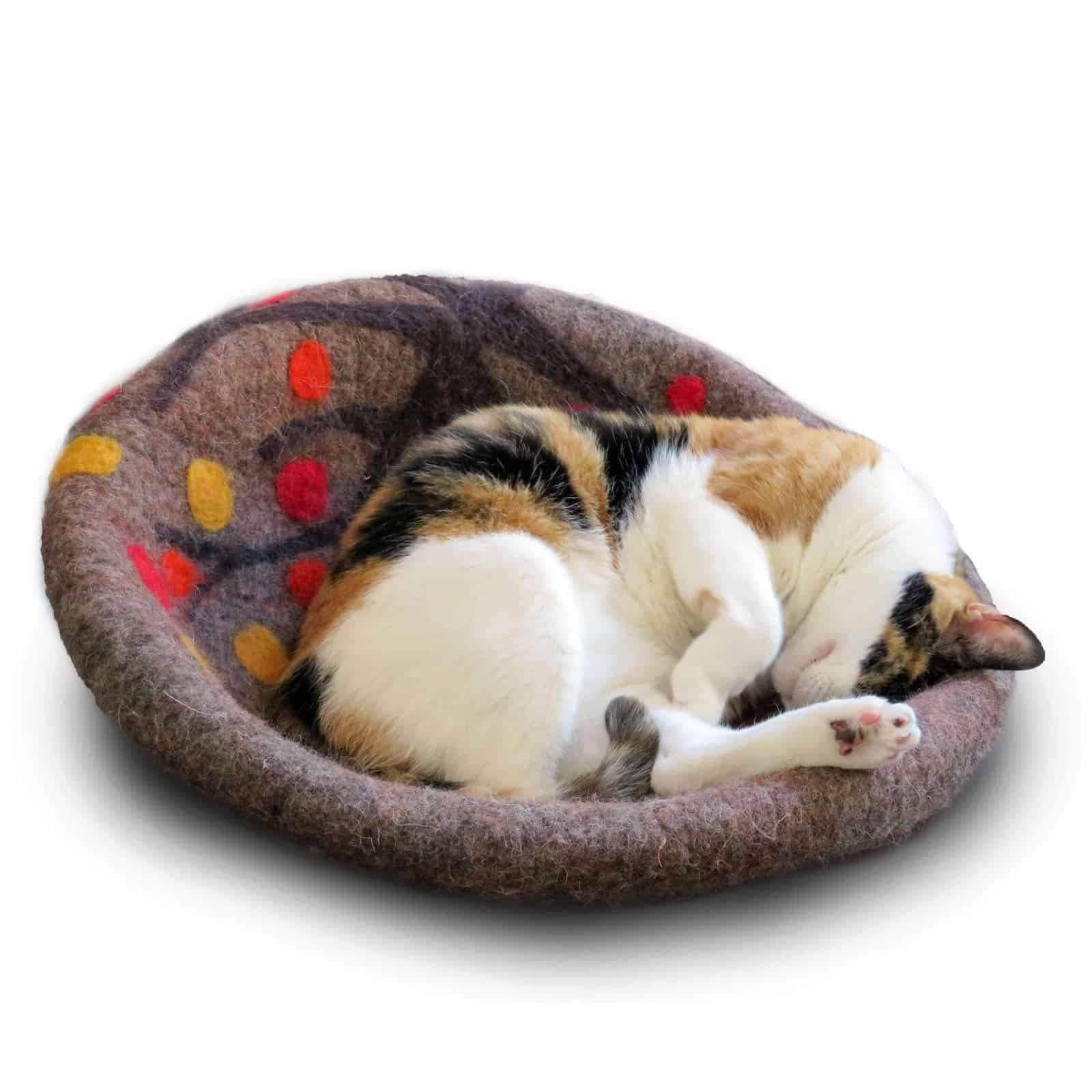 Eco Kitty Cave "Orange Crush" - Image 2