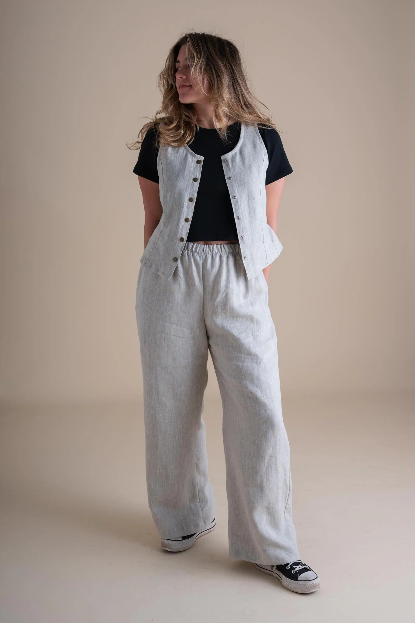 Elaina Pants (Updated) in Sand Dollar - Image 8