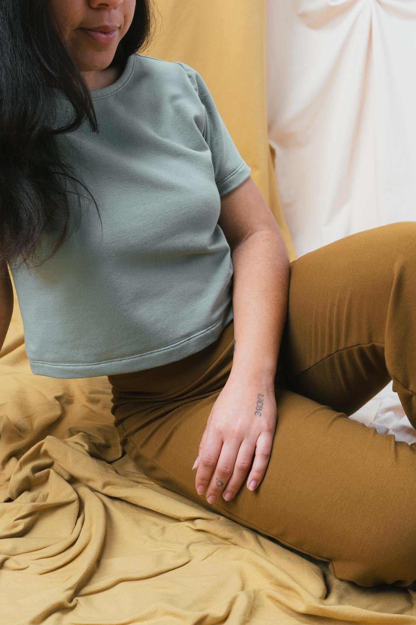 Eleanor Pants in Almond - Image 7