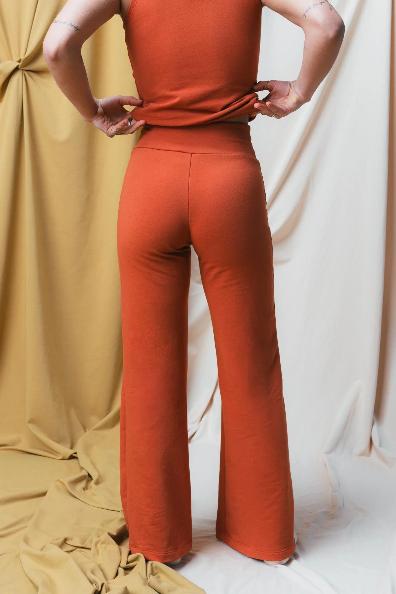 Eleanor Pants in Persimmon - Image 2