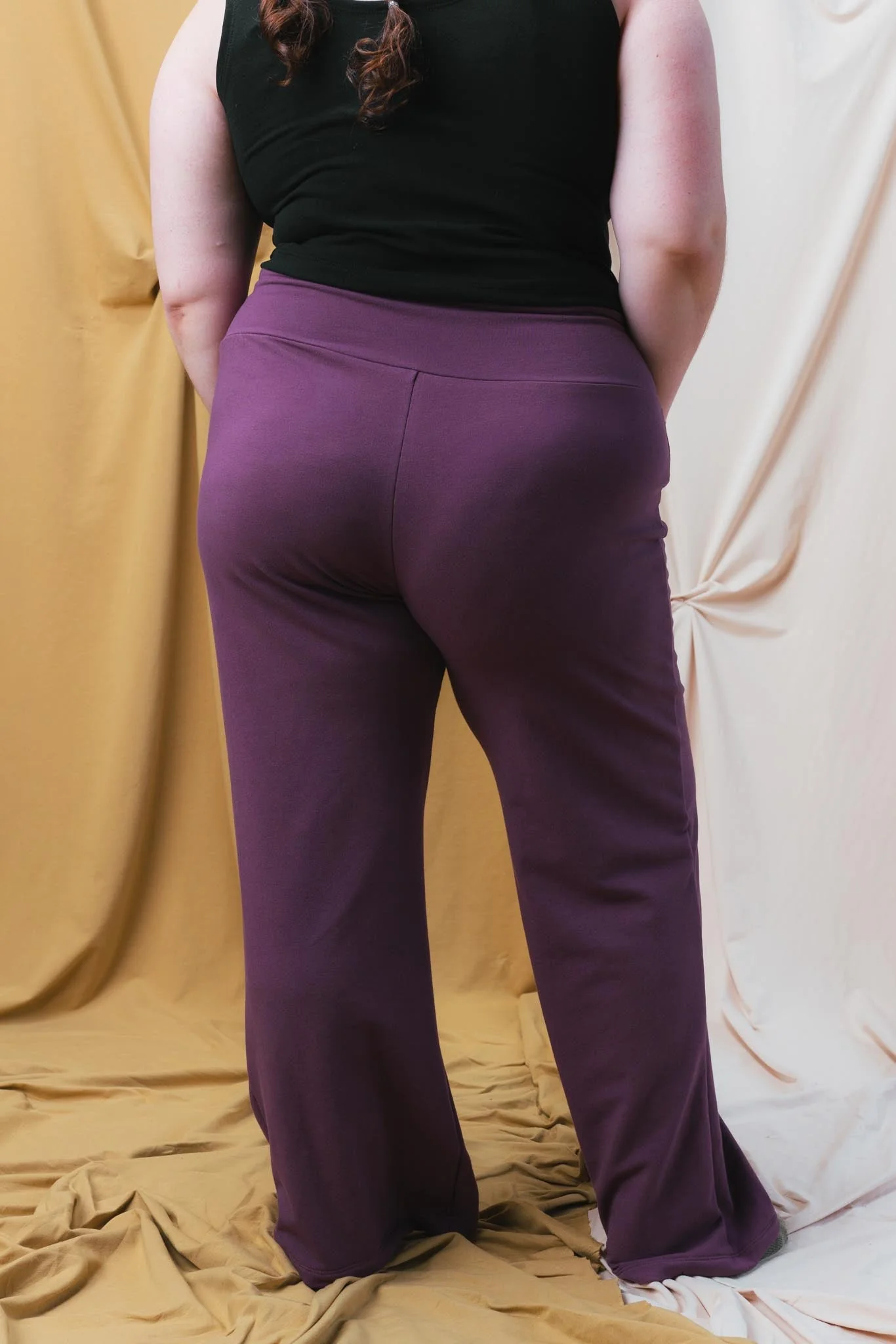 Eleanor Pants in Plum - Image 7