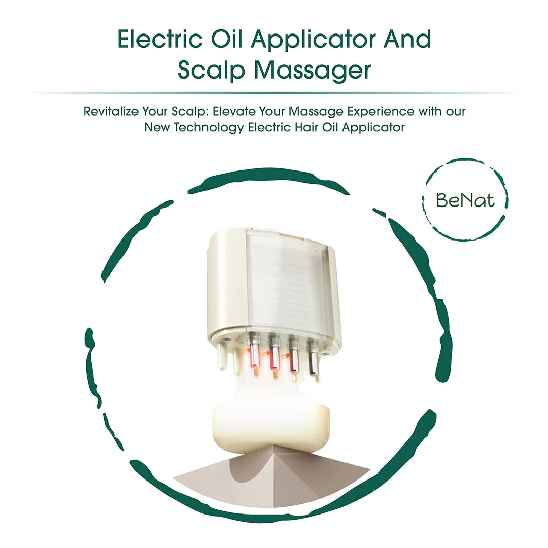 Electric Oil Applicator and Vibration Scalp Massager 2 in 1 - Image 2