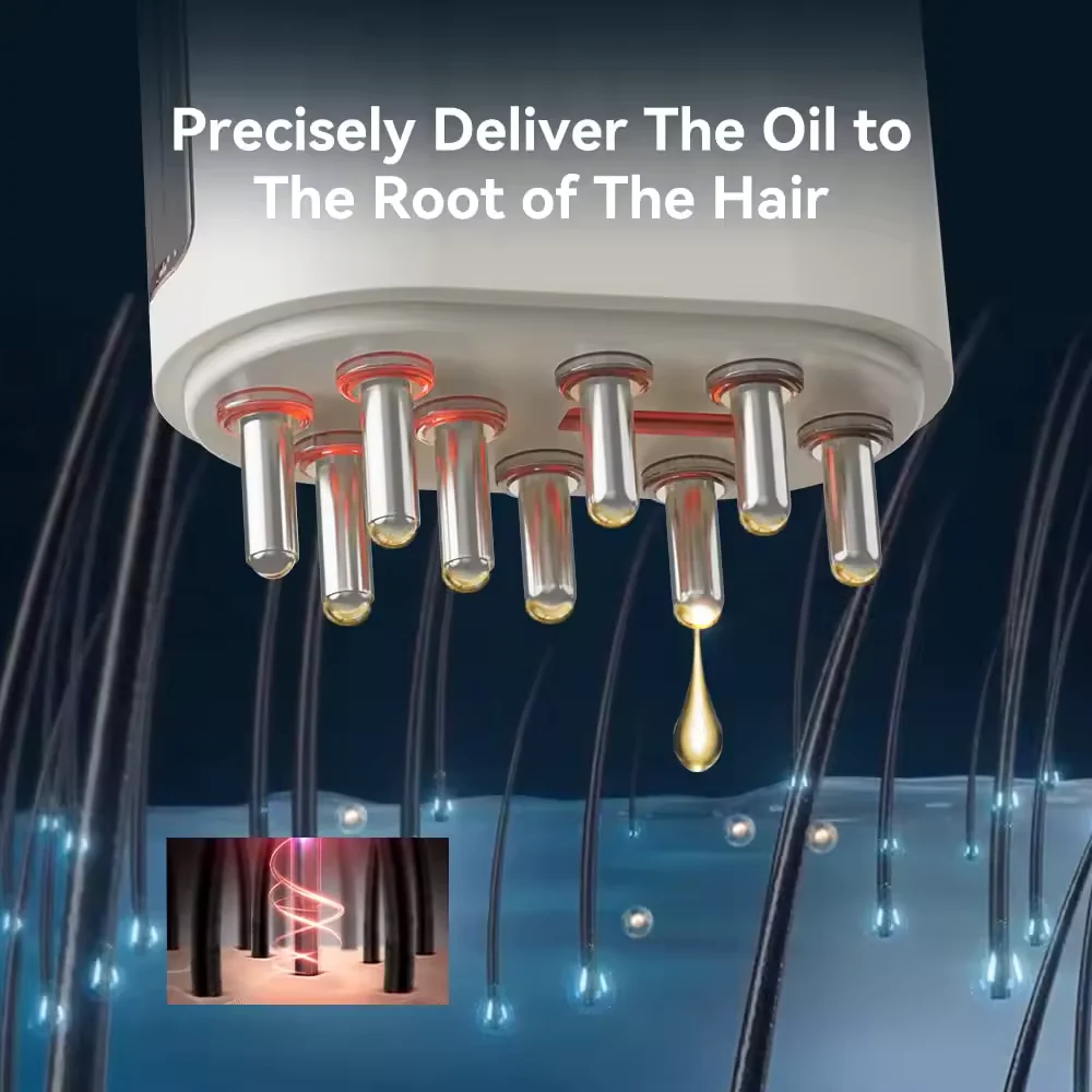 Electric Oil Applicator and Vibration Scalp Massager 2 in 1 - Image 7