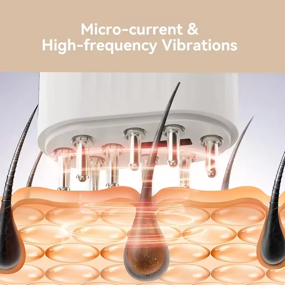 Electric Oil Applicator and Vibration Scalp Massager 2 in 1 - Image 8