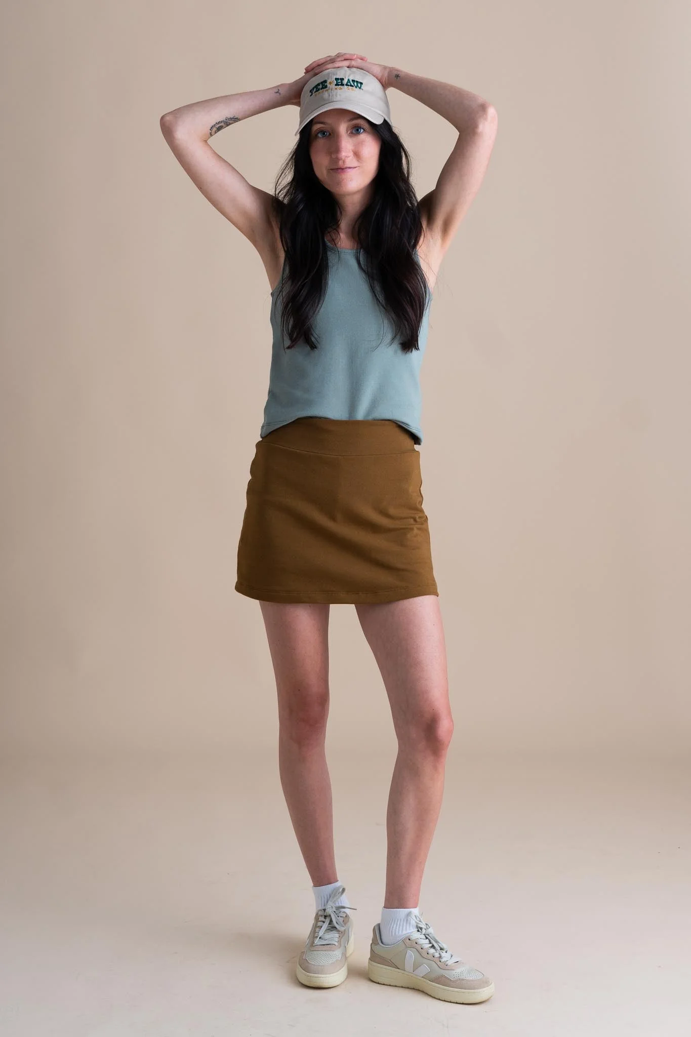 Elsa Skort in Almond - Image 2