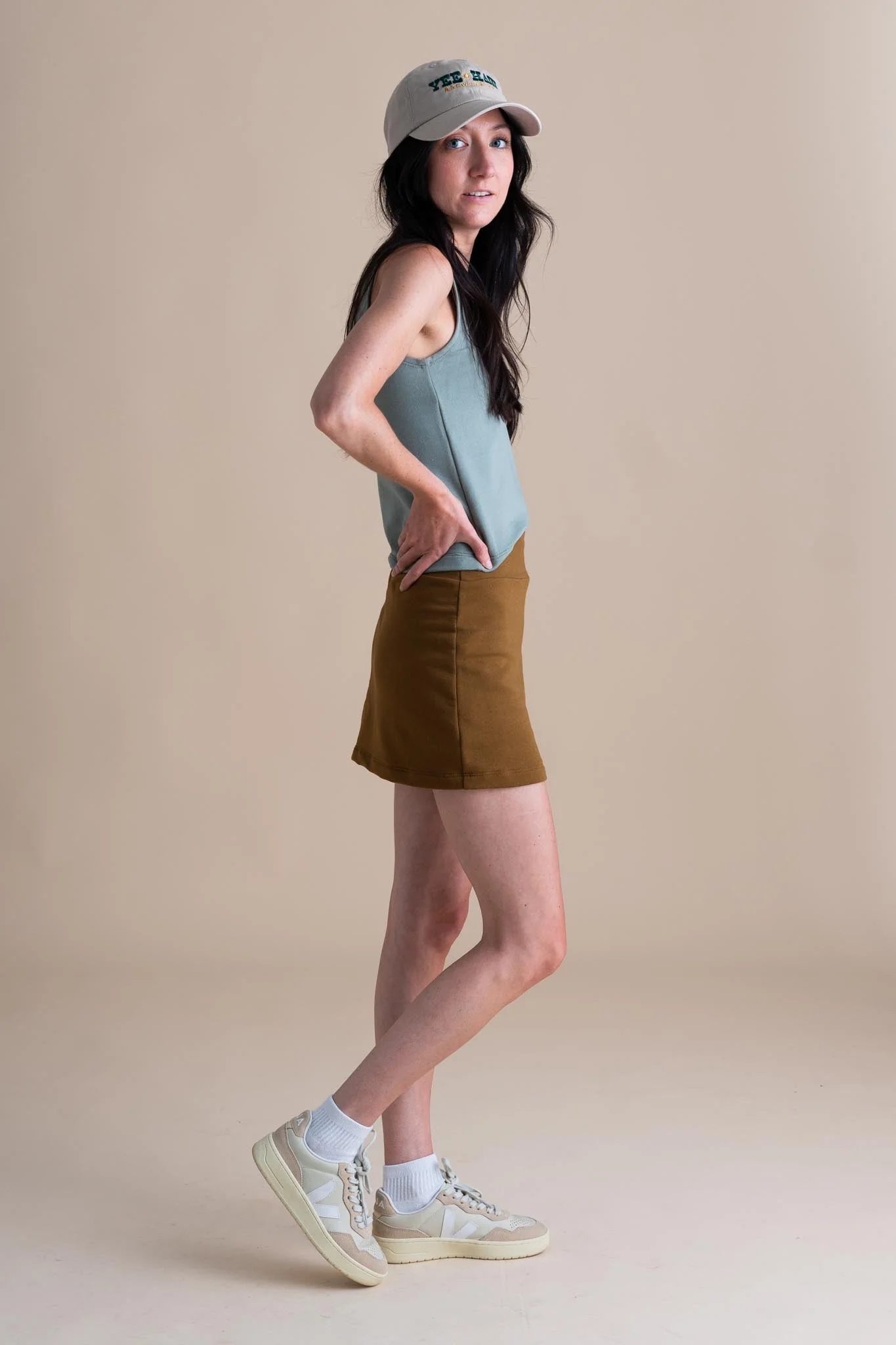 Elsa Skort in Almond - Image 3
