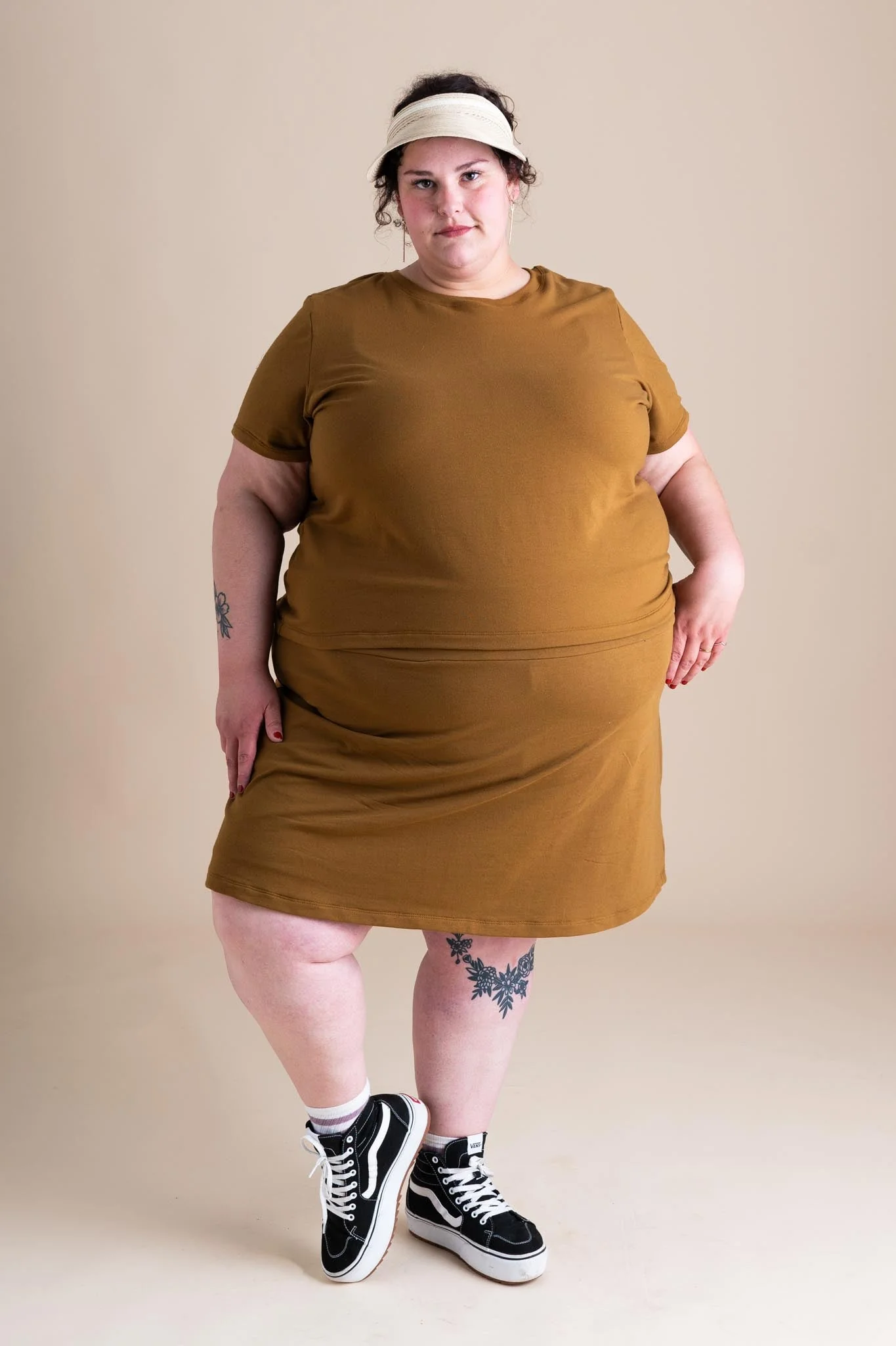 Elsa Skort in Almond - Image 5