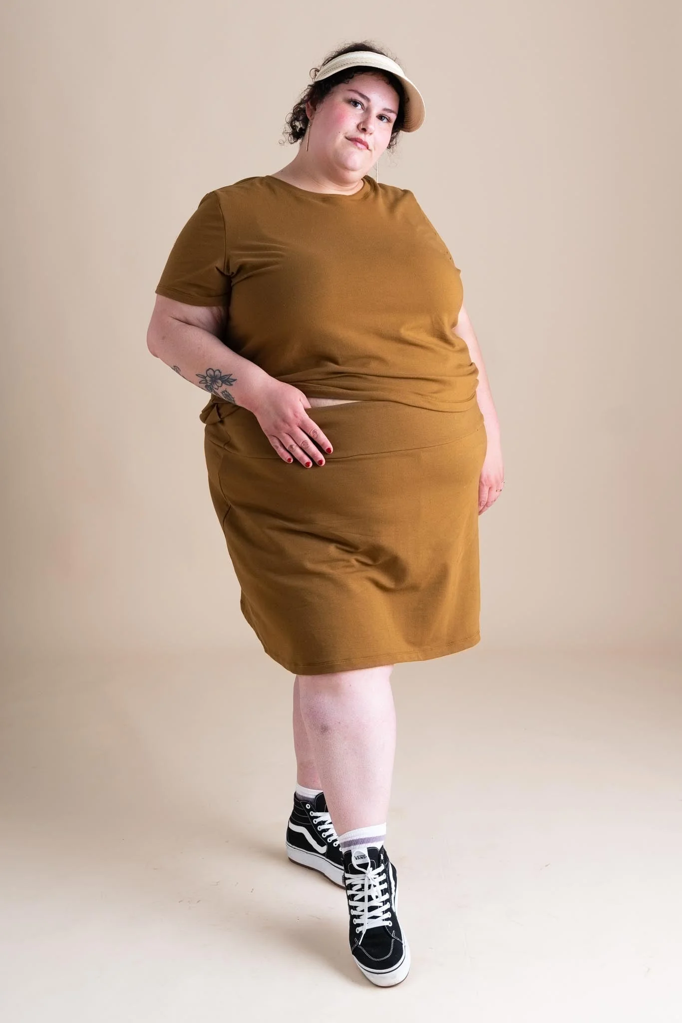 Elsa Skort in Almond - Image 6